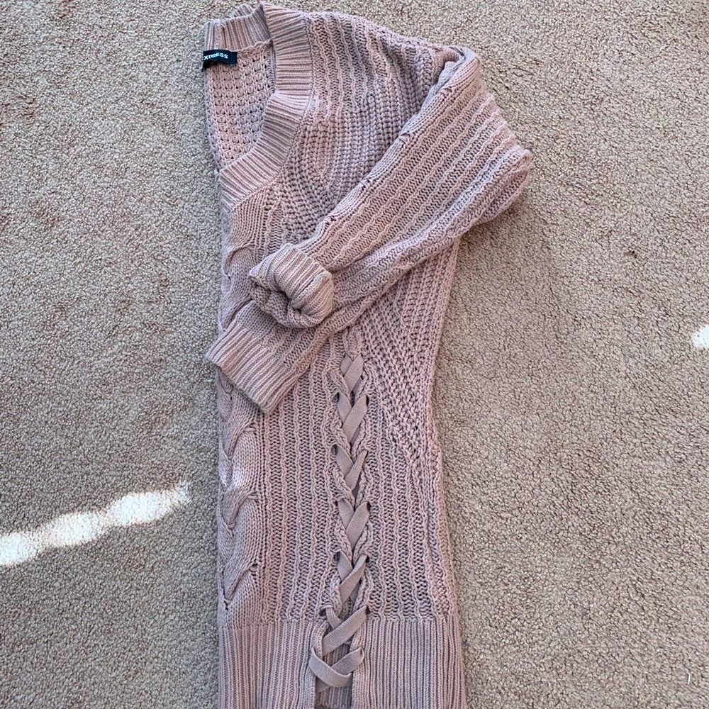 VERY GOOD CONDITION EXPRESS TUNIC XS, PINK